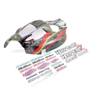 Image of Hobao Hyper 7 Tq Sport New Printed Body (Grey/Black)