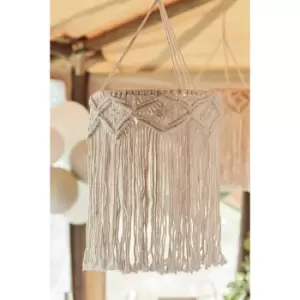 Image of A Touch of Pampas Macrame Chandelier