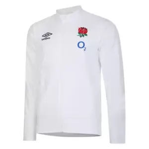 Image of Umbro England Rugby Anthem Jacket Adults - White