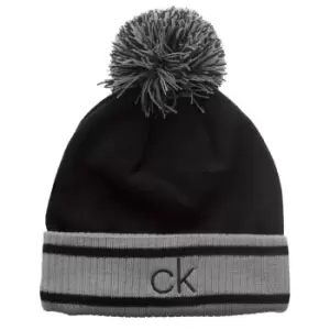 Image of Calvin Klein Golf Klein Golf Bobble Hat Mens - Black
