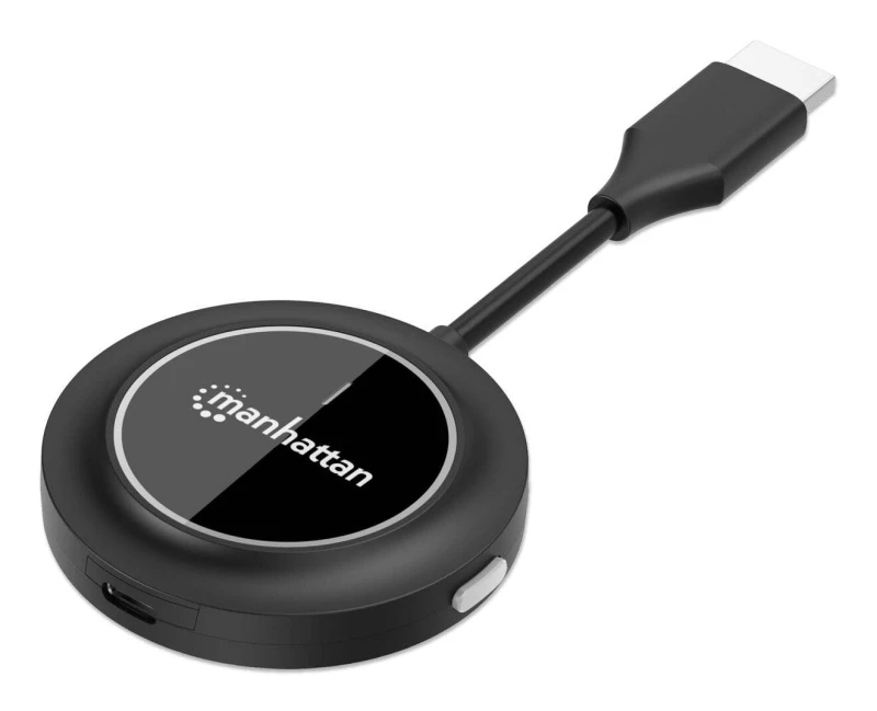 Image of Manhattan Manhattan 1080p Wireless HDMI Display Adapter with HDMI Transmitter, Dongle Wirelessly Displays a Video Signal from an HDMI Device on an HDM