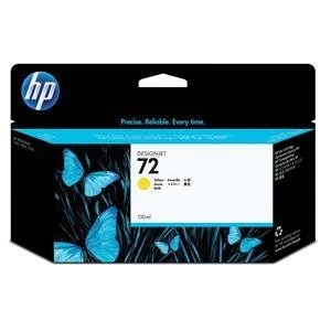 Image of HP Original 72 Yellow Ink Cartridge 130ml
