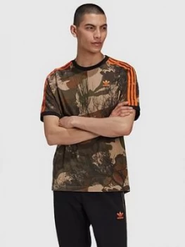 Image of Adidas Originals Camo Graphic T-Shirt - Camo