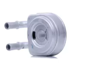 Image of FEBI BILSTEIN Oil Cooler 107521 Oil Cooler, engine oil PEUGEOT,CITROEN,206 Schragheck (2A/C),206 CC (2D),307 CC (3B),307 SW (3H),307 (3A/C)