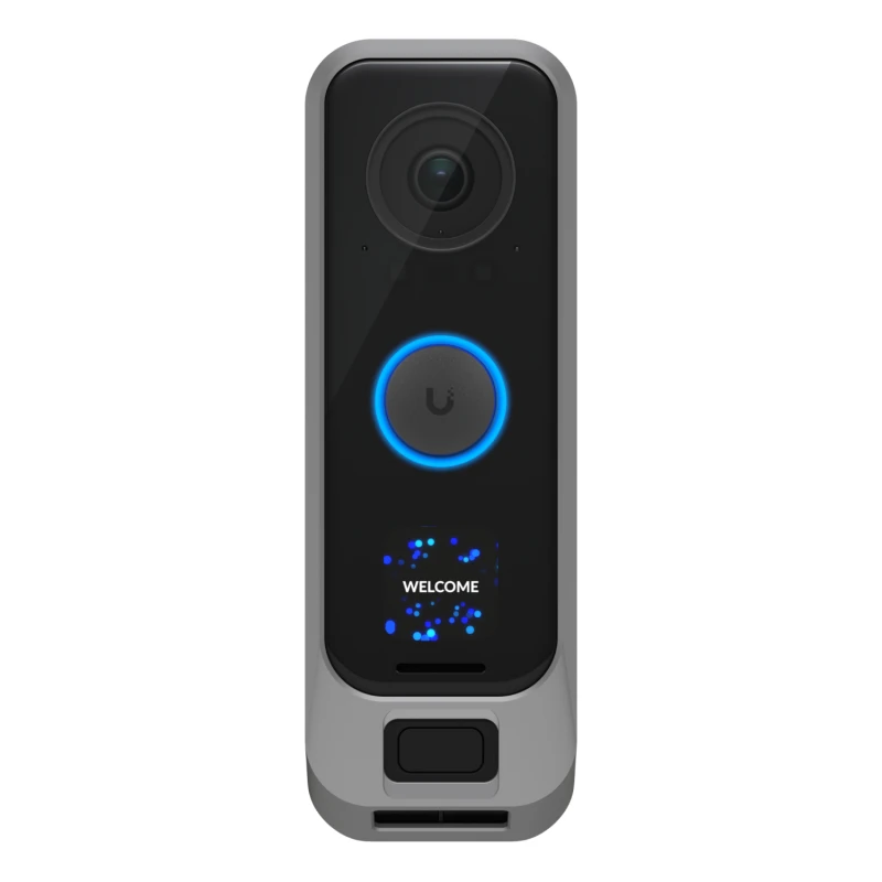 Image of Ubiquiti G4 Doorbell Pro Cover Silver Polycarbonate (PC)