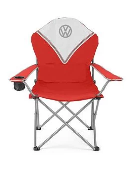 Image of Volkswagen Vw Deluxe Padded Chair - Red