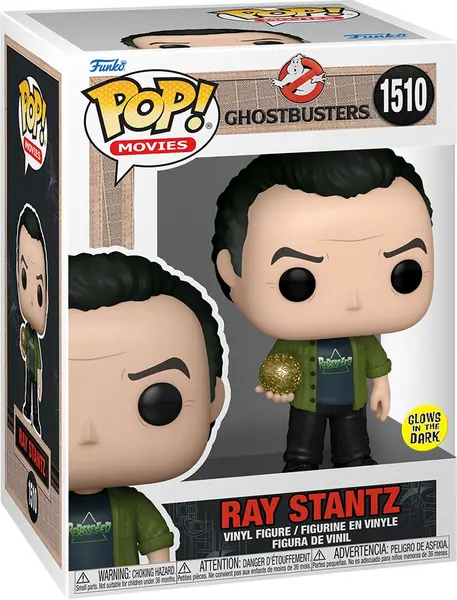 Image of Ghostbusters Ray Stantz (GITD) Vinyl Figurine 1510 Funko Pop! multicolour
