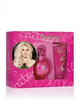 Image of Britney Spears Fantasy 100ml Eau de Parfum + 100ml Body Souffle 2 Piece Gift Set
