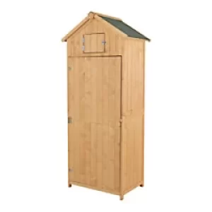 Image of OutSunny Outdoor Storage Box Wood 1790 x 542 x 770 mm