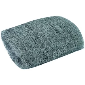 Image of Wickes Pipe Cleaning and Smoothing Wire Wool Pad - Pack of 8