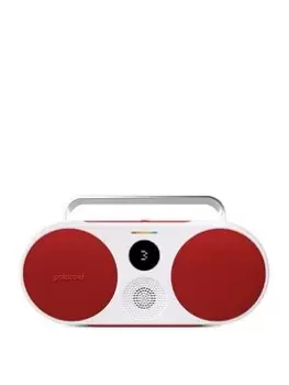 Image of Polaroid Music Player P3 Bluetooth Speaker - Red & White