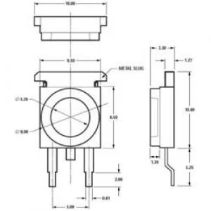 Image of HighPower LED Cold white 1 W 105 lm 110