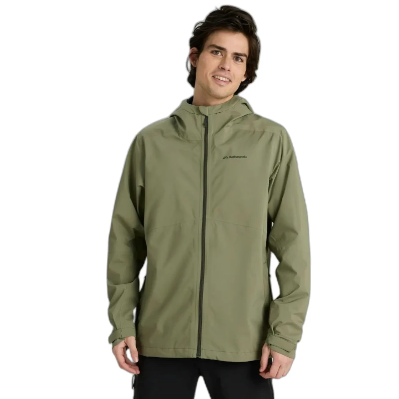 Image of Waterproof jacket Kathmandu Trailhead Stretch 2.5L Vert Male M