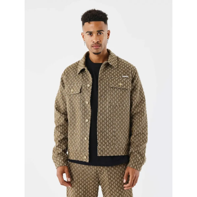 Image of Project X Paris Overshirt Project X Paris Native Marron Male XL