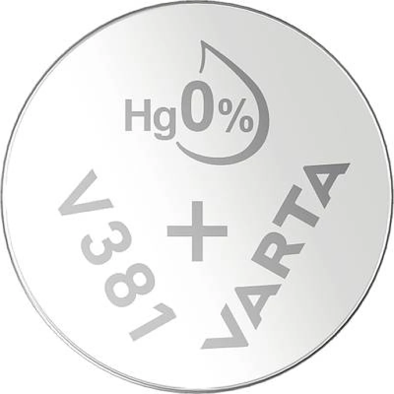 Image of Varta Varta Button cell SR55, SR1121 1.55 V 49 mAh Silver oxide SILVER Coin V381/SR55 NaBli 1 381101111