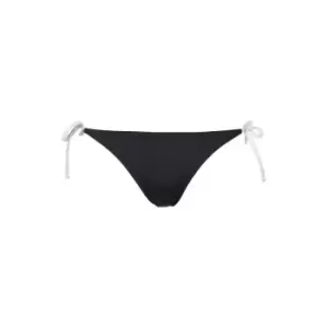 Image of Tommy Bodywear String Side Tie Cheeky Bikini - Black