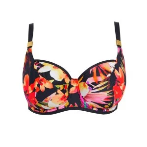 Image of Fantasie Ko Phi Phi balcony bikini top Black