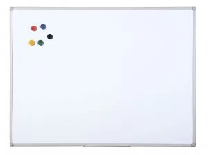 Image of Bi-Office Aluminium Finish 600x450mm Drywipe Board MB0412186
