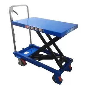 Image of Vulcan Single Scissor Lift Table Platform Size W x D mm 700 x 450