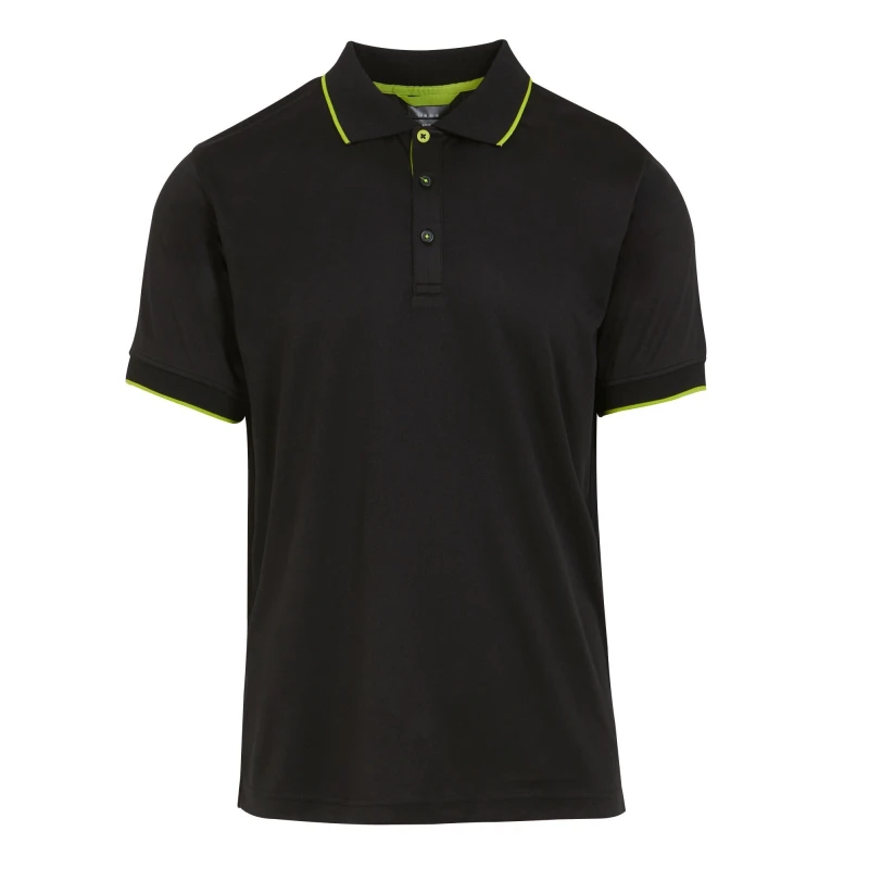 Image of Regatta Professional Mens Short-Sleeved Polo Shirt in Pale Green Size: Small Pale Green Male S