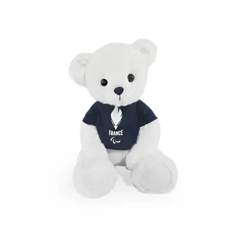 Image of Plush with french team t-shirt 30cm Blanc Unisex TU