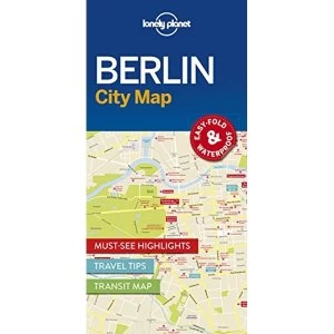 Image of Lonely Planet Berlin City Map Sheet map, folded 2016
