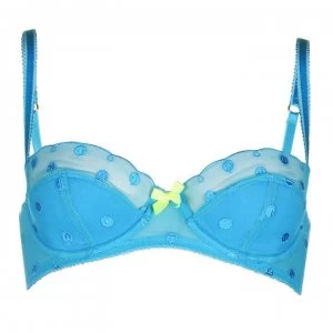 Image of L Agent by Agent Provocateur L Agent Ainy Padded Bra - TURQ