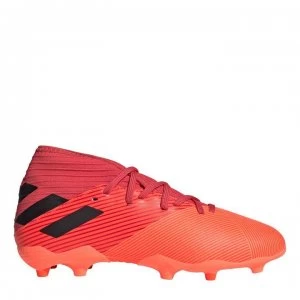 Image of adidas Nemeziz 19.3 Childrens FG Football Boots - SignCoral/Black
