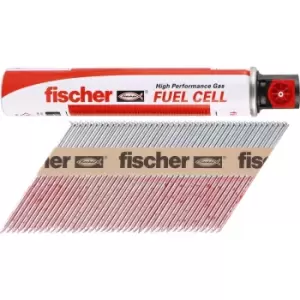 Image of Fischer Galvanised Nail & Gas Fuel Pack 2.8 x 51mm Ring (3300 Pk)