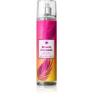 Image of I Heart Revolution Body Mist Beach Coconut scented body spray For Her 236 ml