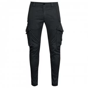 Image of CP COMPANY Garment Dyed Stretch Sateen Cargo Pants - Olive 683 DNU