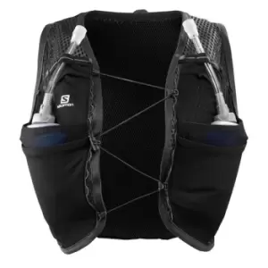 Image of Salomon Active Skin 8 Ladies Running Vest w/Flasks - Black