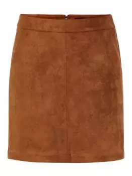 Image of VERO MODA Short Skirt Women Brown