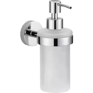 Image of tesa SMOOZ 40323-00000-00 Soap dispenser 200ml Chrome (glossy), White (satin)