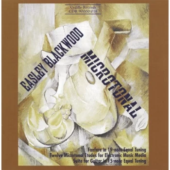 Image of Easley Blackwood - Microtonal CD