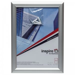 Image of Photo Album Co Inspire for Business A4 Aluminium Snap Frame