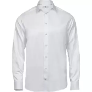 Image of Tee Jays Mens Luxury Comfort Fit Shirt (S) (White)