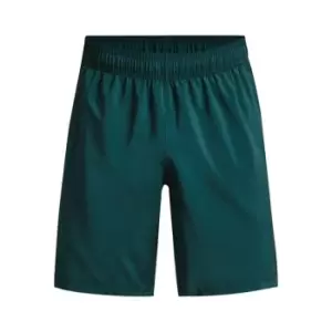 Image of Under Armour Armour Woven Graphic Shorts Mens - Green