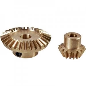Image of Reely Brass bevel gear wheel Module Type: 0.75 No. of teeth: 15, 30 1 Set