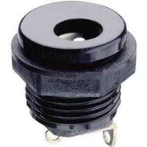Image of Low power connector Socket vertical vertical 6.3mm 2.35 mm