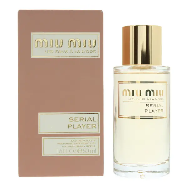 Image of Miu Miu Serial Player Eau de Toilette For Her 50ml