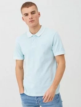 Image of Levis Authentic Logo Polo Shirt - Blue