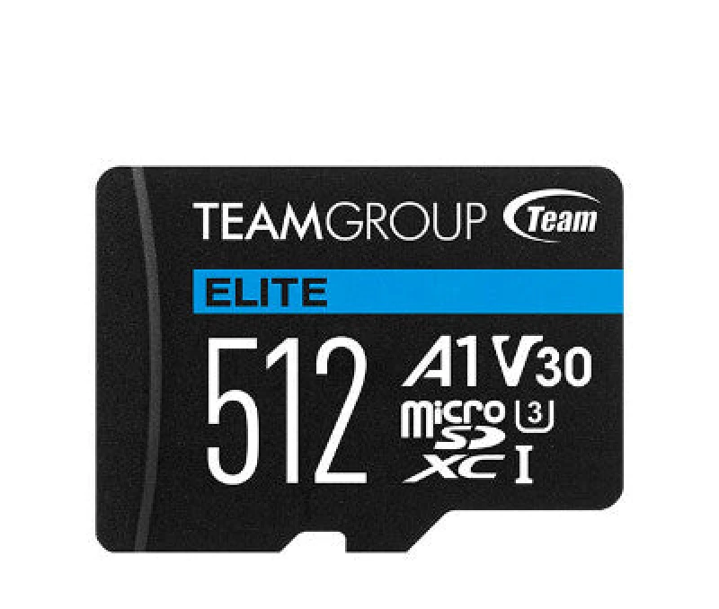 Image of Team Group Team Group ELITE A1 512GB MicroSDXC UHS-I TEAUSDX512GIV30A103
