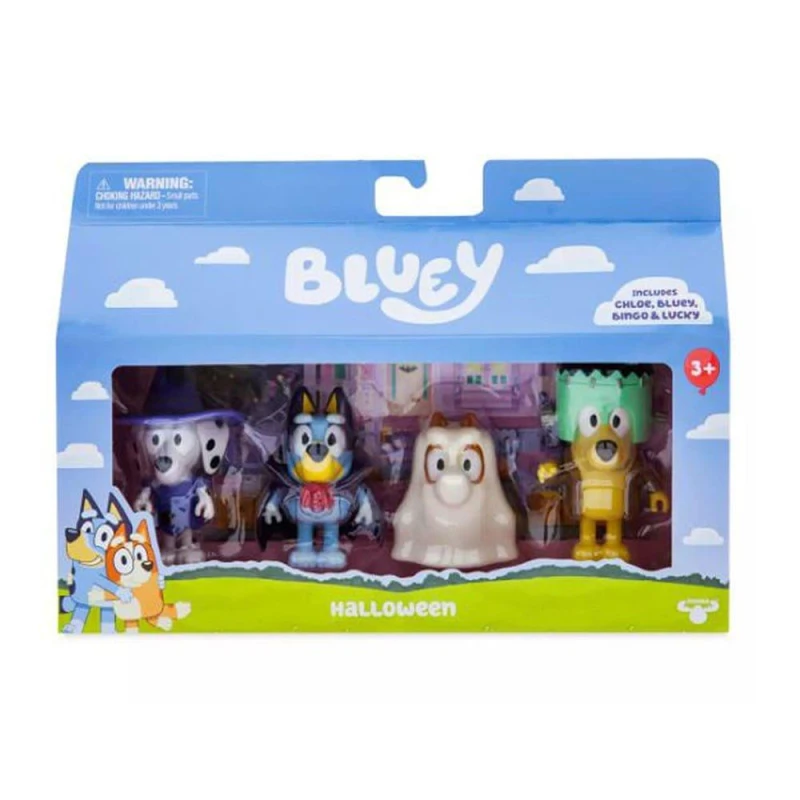 Image of Bluey Bluey S11 Figure 4 Pack Costume Party