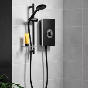 Image of Triton Aspirante 9.5kw Matte Black Electric Shower