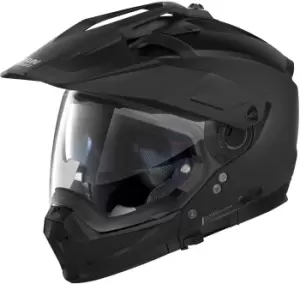 Image of Nolan N70-2 X Classic N-Com Helmet, Black Size M black, Size M