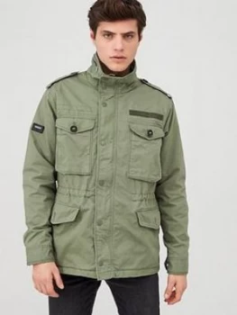 Image of Superdry Field Jacket - Green Size M Men