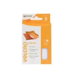 Image of VELCRO Brand Sew on Tape 20mm x 1m White