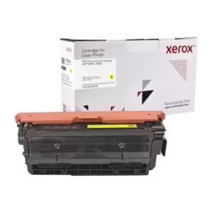 Image of Xerox HP 657X Yellow Laser Toner Ink Cartridge