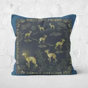 Image of Decorsome x Fantastic Beasts Qilin Square Cushion - 50x50cm - Soft Touch